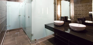 cabina WC per bagno pubblico / in alluminio