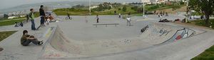 skatepark in calcestruzzo