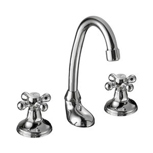 miscelatore doppio comando per lavabo