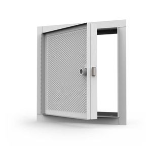 botola per pareti / quadrata / in acciaio inox / in acciaio galvanizzato
