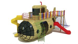 struttura ludica per parco giochi / in legno