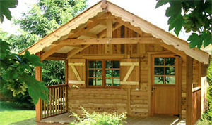 chalet da giardino in cedro rosso