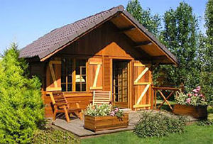 chalet da giardino in legno