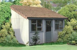 chalet da giardino in cedro rosso
