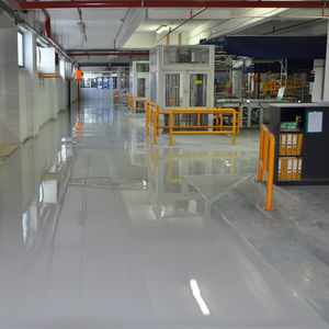pavimento in gesso