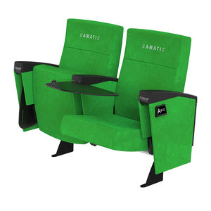 poltrona per auditorium moderna / in tessuto / in pelle / in vinile