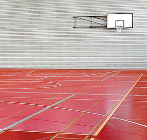 pavimento in PVC / in linoleum / in poliuretano / per impianto sportivo
