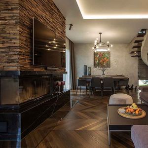 lastra di paramento in legno / indoor / decorativa / riciclata