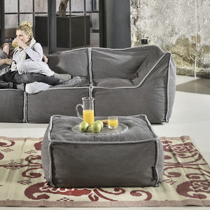pouf contemporaneo