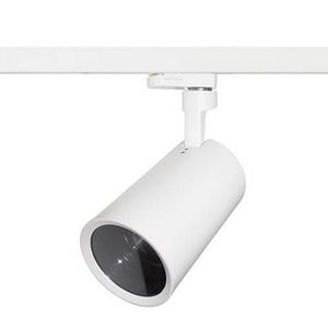 faretti a binario LED / tonda / in ghisa di alluminio / contract