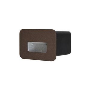 luce da incasso a muro / LED / rettangolare / da esterno