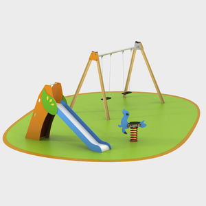impianto sportivo polivalente per parco giochi