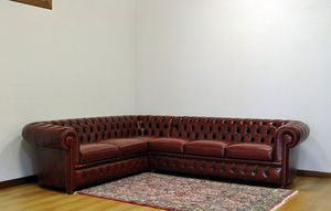 divano modulare / d'angolo / chesterfield / da sala