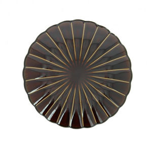 piatto per dessert / tondo / in vetro borosilicato / contract