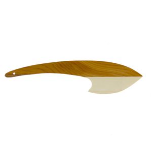 coltello da cucina con manico in noce