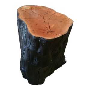 tavolo d'appoggio design originale / in legno