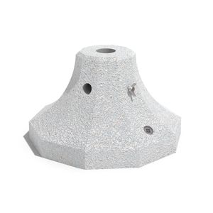 base per ombrellone in acciaio galvanizzato