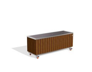fioriera in legno