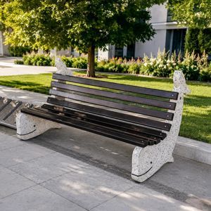 panca per spazi pubblici design originale 1