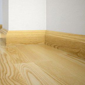 battiscopa in legno