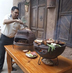 barbecue a carbonella