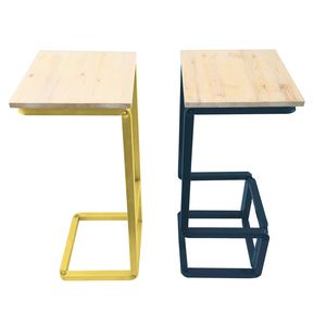 sgabello moderno / in legno / in acciaio / contract
