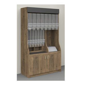 dispenser per prodotti sfusi ad isola
