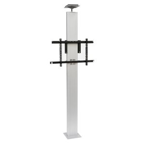 supporto schermo da terra / con fissaggio a soffitto / doppio
