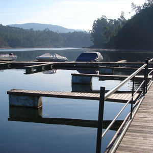 pontile in plastica riciclata