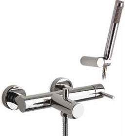 miscelatore da vasca / da parete / in metallo / da bagno