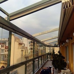 pergola addossata
