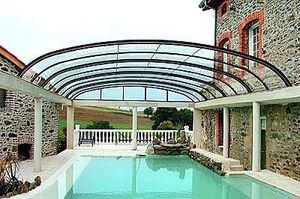 protezione per piscina a tapparella