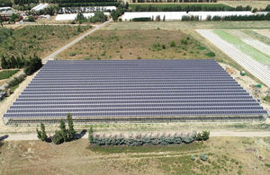 serra fotovoltaica