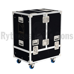 flight-case con rotelle