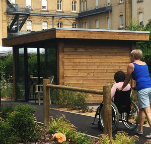 capanno per giardino in legno