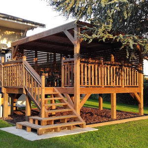 gazebo in legno