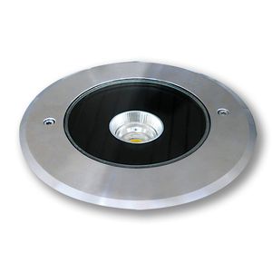 luce da incasso a pavimento / LED / tonda / da esterno