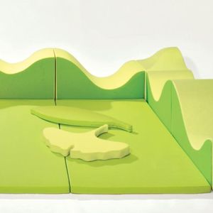 modulo in schiuma per percorsi-gioco