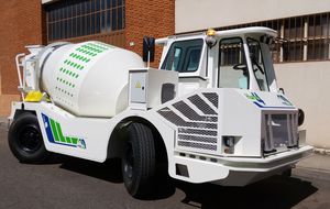 camion betoniera diesel / per cemento / per miniera sotterranea