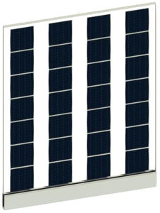 pannello fotovoltaico per balcone