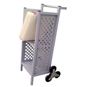carrello di servizio / portabiancheria / contract / in metallo