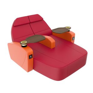 poltrona per cinema in tessuto