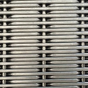 tela metallica per muro / per rivestimento di facciata / in acciaio inossidabile / a maglia stretta