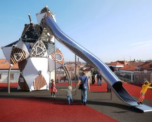 struttura ludica per parco giochi