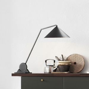 lampada da tavolo / moderna / in acciaio / da interno