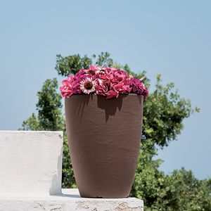 vaso da giardino in polietilene / tondo / quadrato