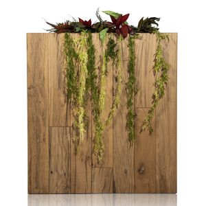 separatore di spazi in legno