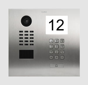 videocitofono in acciaio inox