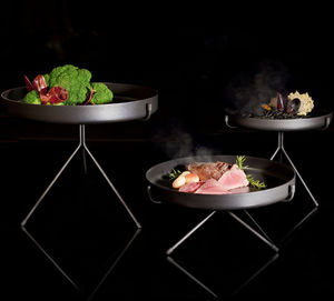 espositore da appoggio / per prodotti alimentari / in metallo / per ristorante