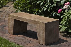 panca da giardino / moderna / in legno